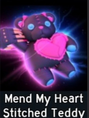 Mend My Heart Stitched Teddy