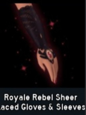 Royale Rebel Sheer Laced Gloves & Sleeves