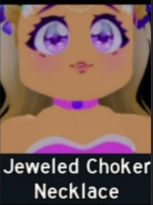 Jeweled Choker Necklace
