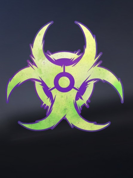 Sticker "Hazard"