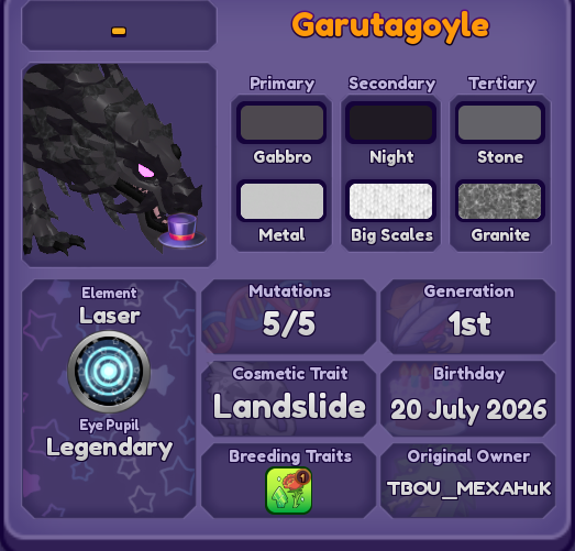 Garutagoyle (LP/FM/LANDSLIDE)