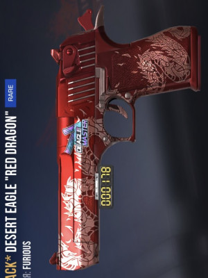 STATTRACK* Desert Eagle "Red Dragon"