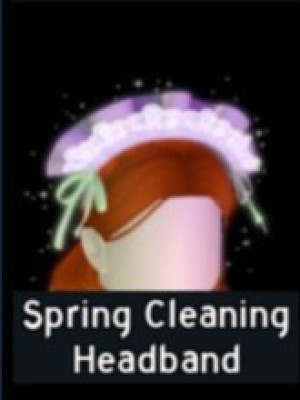 Spring Cleaning Headband