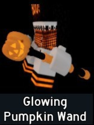 Glowing Pumpkin Wand