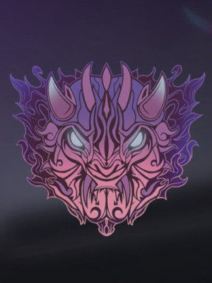 Sticker "Demon Flame"