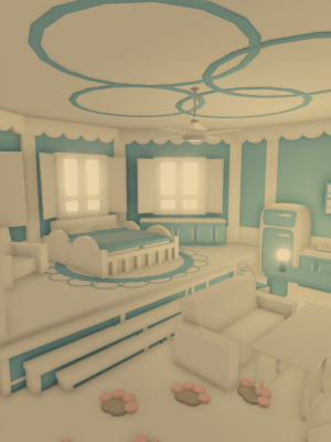 уютный, комфортный, маленький, нежно-голубой домик | a cozy, comfortable, small, pale blue house