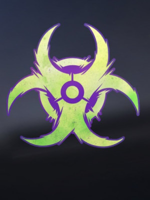 Sticker "Hazard"