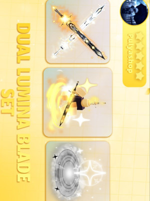 ✨DUAL LUMINA BLADE SET✨
