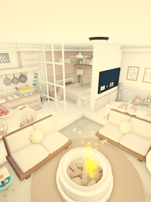 белый, комфортный домик | a white, comfortable little house