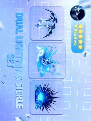 ⚡DUAL LIGHTHING SICKLE SET⚡