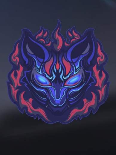 Sticker "Shadow Kitsune"