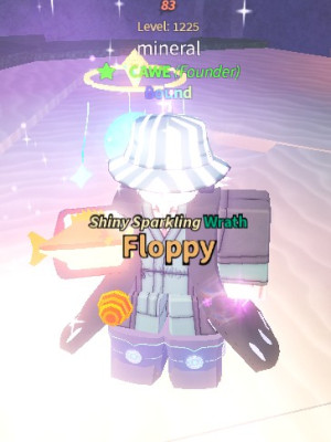 Shiny Sparkling Wrath Floppy
