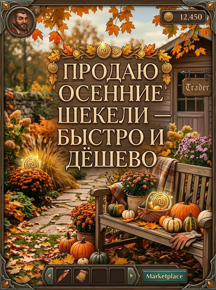 1 МЛН ШЕКЕЛЕЙ ОСЕННИХ БЫСТРО И ЧЕТКО