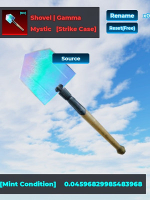Shovel gamma MC knife arena