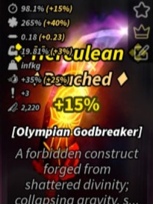 Помогаю с olympian godbreaker
