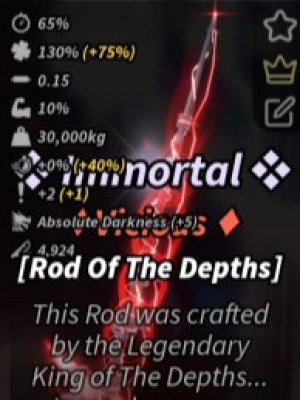 Выдаю фул сет на rod of the depths