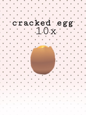 cracked egg 10ШТ