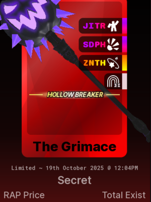 ПРОДАМ The Grimace --СМОТРИ ОПИСАНИЕ--