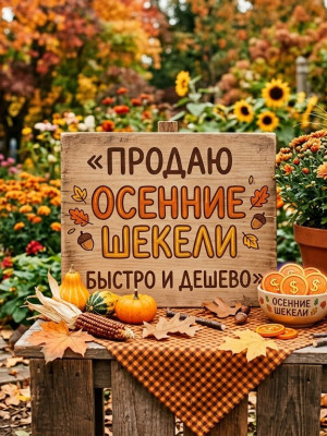 100 МЛН ШЕКЕЛЕЙ В ОСЕННЕМ ИВЕНТЕ