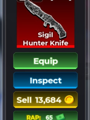 Sigil Hunter Knife