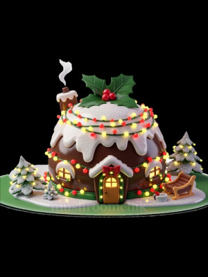 Christmas Pudding House