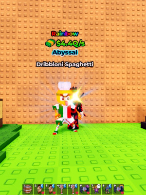 Dribbloni Spaghetti (rainbow) 4.4Q/s