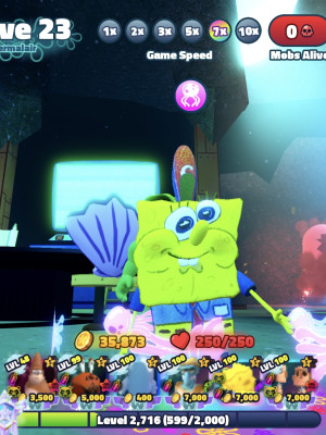 SpongeBoy  5 star LVL 100  (MAX)