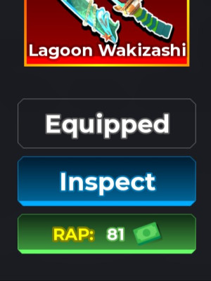 Lagoon Wakizashi