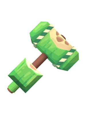 Coconut Hammer + Coconut Gemstone