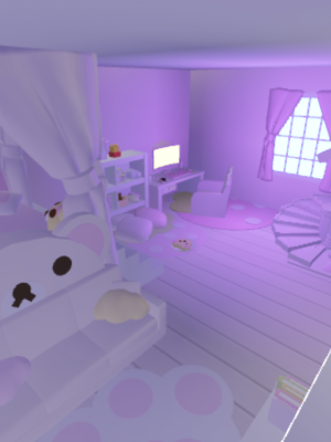 дом в стиле cutecore