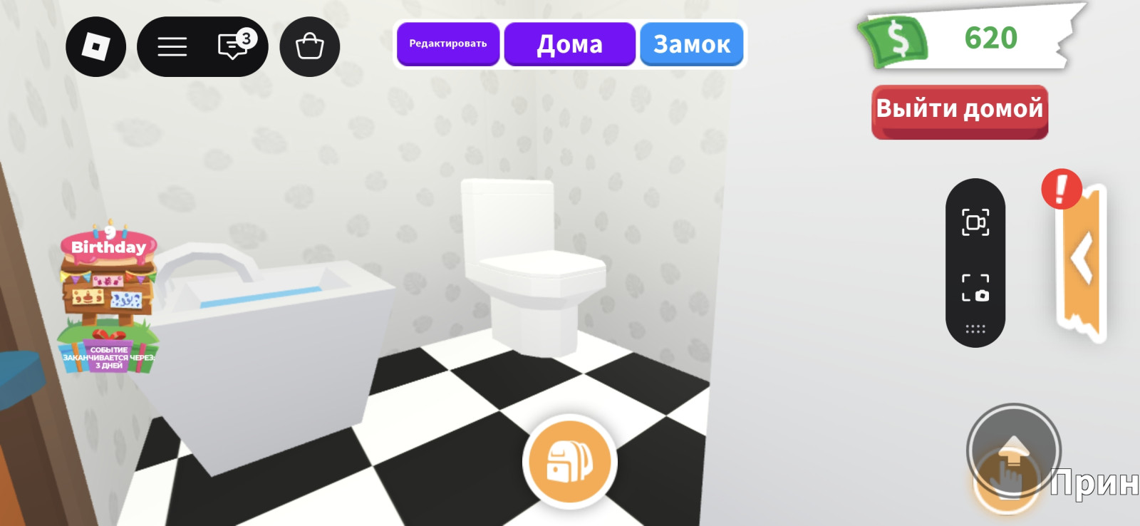 Дом пончик (не обустроен)