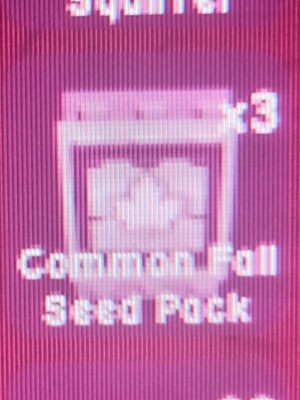 Common fall seed pack