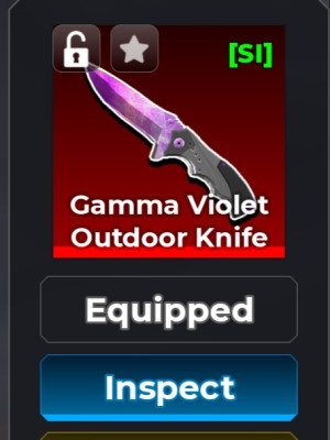 GAMMA VIOLET OUTDOOR KNIFE (nomad knife) РЕДКИЙ НОЖ РАП 1900