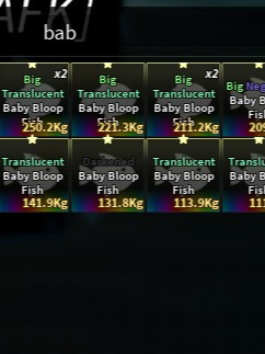 pack baby bloop fish 40 baby bloop fish