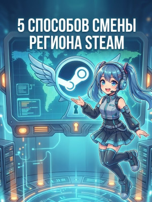 5 СПОСОБОВ СМЕНЫ РЕГИОНА В СТИМ !!!
