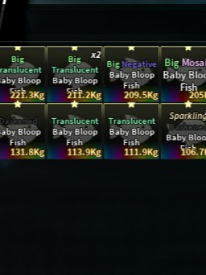 pack baby bloop fish 40 baby bloop fish