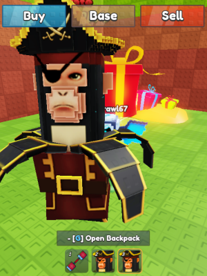 Be a lacky block
