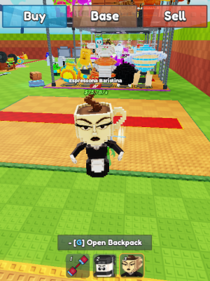 Be a lacky block