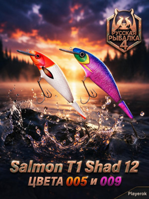 Salmon T1 Shad 12 005 и Salmon T1 Shad 12 009