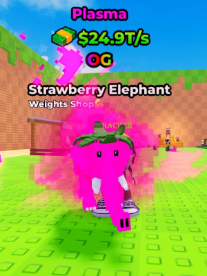 STRAWBERRY ELEPHANT🐘 🌸PLASMA🌸 OG $ 24.9 T/S LVL MAX