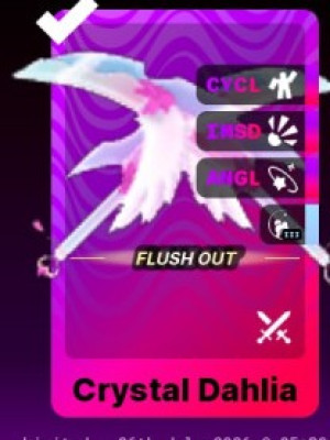 Crystal Dahlia dual