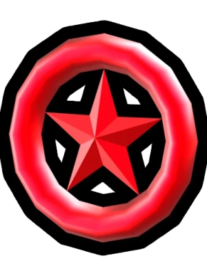 5000 Red Ring Stars
