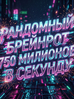 РАНДОМНЫЙ БРЕЙНРОТ 750 МИЛИОНОВ В СЕКУНДУ