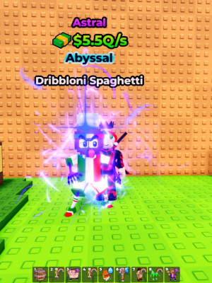 Dribbloni Spaghetti (astral) 5.5Q/s