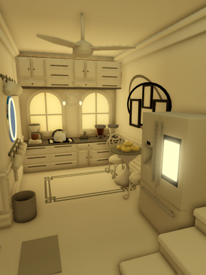 белый, роскошный дом | a white, luxurious house