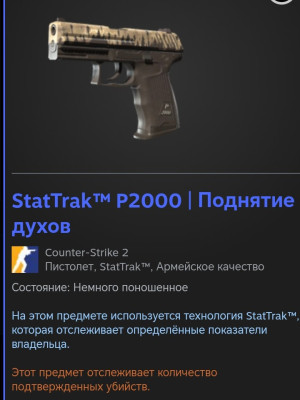 StatTrak P2000 Поднятие Духов