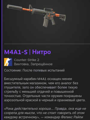 M4A1-S Нитро
