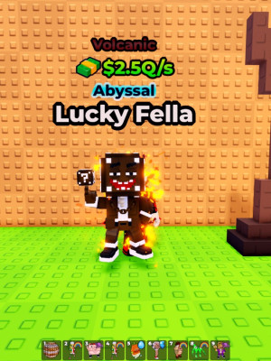lucky fella (volcanic) 2.5Q/s