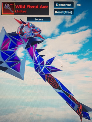 Wild fiend axe