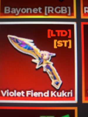 Violet fiend kukri st